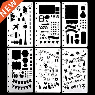 Bullet Journal Stencil Plastic Planner DIY Craft Drawing Tem