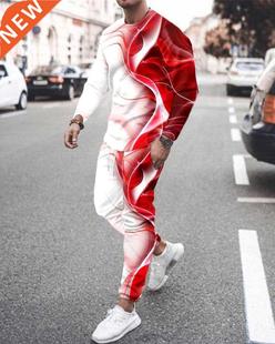 Men Blouse Fashion neck Piece Two Casual Summer 2022