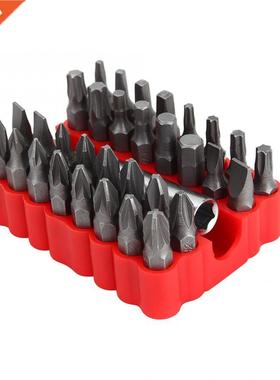 33pc Star Hex Tamperproof 1/4