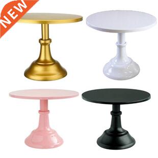 Metal Iron Cake Stand Round Pedestal Dessert Holder Cupcake
