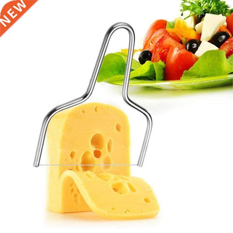 1PC ainless eel Eco-Friendly Wire Cheese Slicer Cheese T