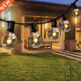 String Patio G40 Glass Fairy Incandescent Lights