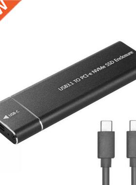 USB 3.1 Type-C M.2 NVMe SSD Enclosure 10Gbps M-Key PCI-E Sol