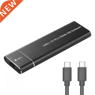 USB 3.1 Type-C M.2 NVMe SSD Enclosure 10Gbps M-Key PCI-E Sol