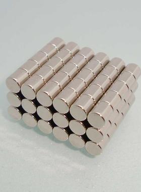 100Pcs 4x4mm Strong Cylinder Rare Earth Magnet Neodymium Bul