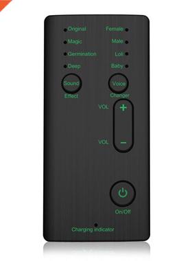 New Voice Changer Mini Portable 8 Voice Changing Modulator w