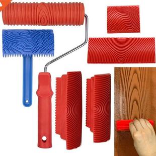 Set 6Pcs Wood Graining Tool Inch Painting Grain