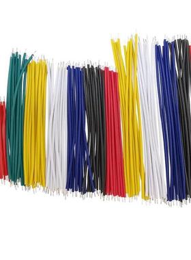 130Pcs Breadboard Jumper Cable Wires Kit 5 Colors PCB Solder