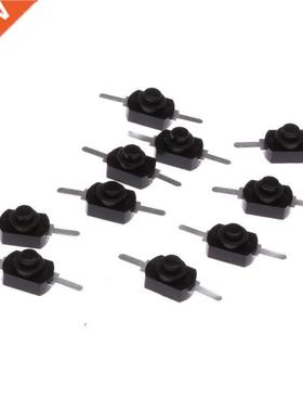 10X 1A 30V DC 250V Latching On Off Mini Torch Push Button Sw