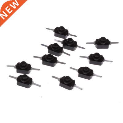 10X 1A 30V DC 250V Latching On Off Mini Torch Push Button Sw