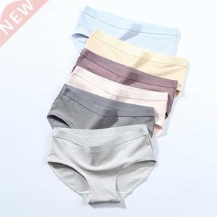 Underwear Panties Set Women Color 3Pac Soild Cotton