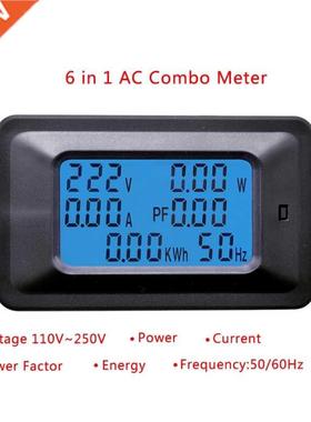 20A/100A AC 110-250V LCD Digital Panel Power Watt eter oni