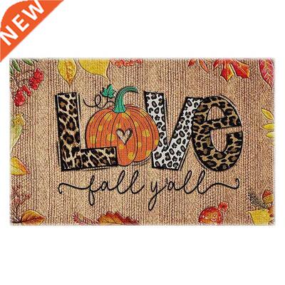 Decorative Welcome Doormat Non-Slip Washale Doormat Ruer