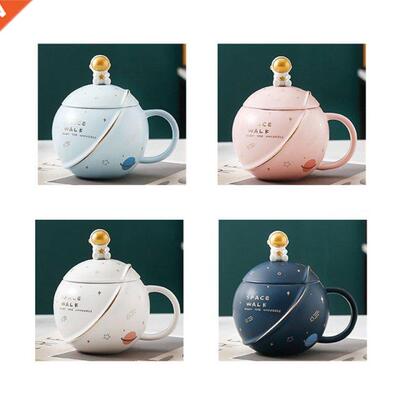 1 Set Fashon Coffee Mug Decoratve Astronaut Planet Water C