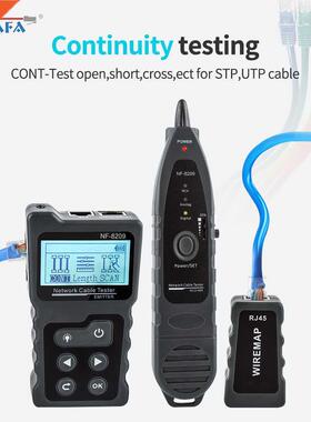 NOYAFA NF-8209/NF-488 LCD Display Measure Length Lan Cable P