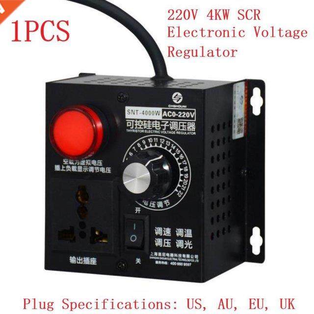 Brand New Voltage Regulator Controller Metal Case Motor Fan