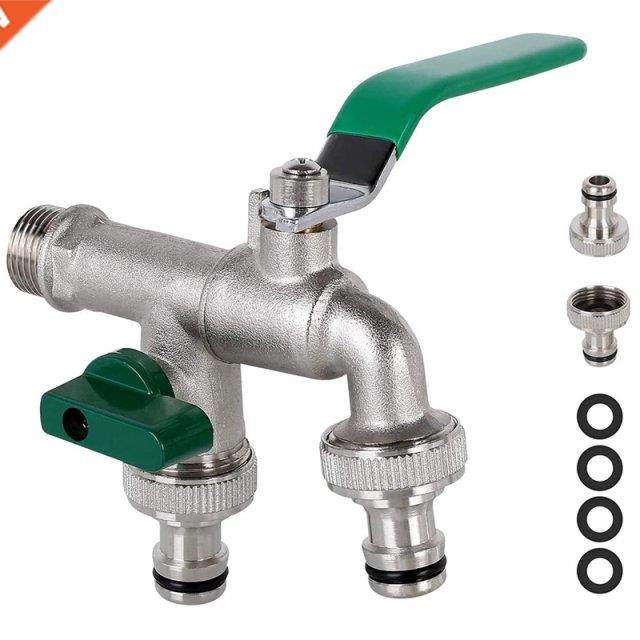 1/2 nch Double Outlet Tap Rust And Frost Protecton Hgh Qu