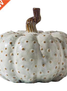 Ins Style Home Decoration Ceramic Pumpkin Creative Homestay