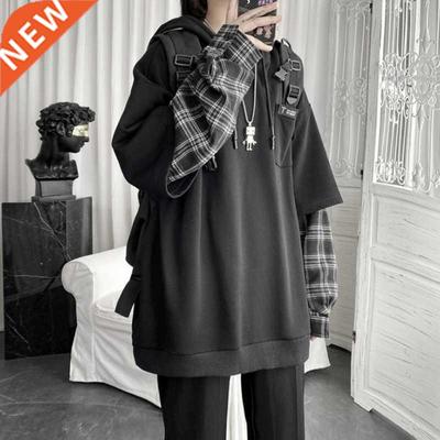 Y2K Vintage Streetwear Oversized Hoodie Women Streetwear Swe