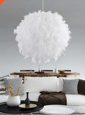 220V Modern Pendant Ceiling Lamp Feather Ceiling Droplight B