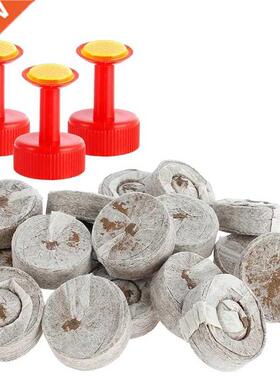 Nutrient Block Seeds Nursery Pots Peat Pellets Propagation N