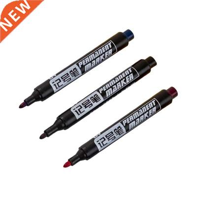 10 Pcs Oily Non-Erasable Waterproof Markers Brush Pen Sketch