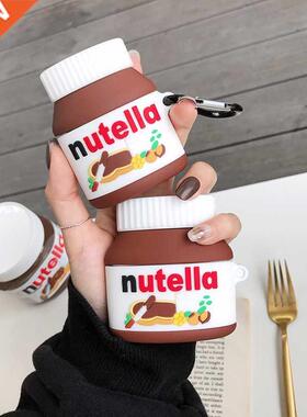 Nutella Hazelnut Sauce Canned Case for AirPods 1 2 Pro  Ch