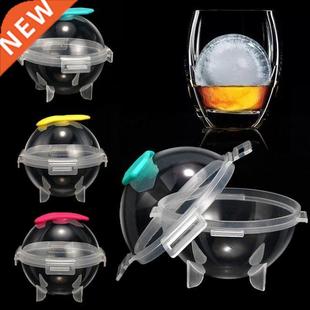 DIY Ball Plastic Maker Cream Mold Cube Ice Round 2pcs