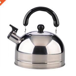 2.5L Stainless Steel Teapot with Lid, Tea Kettle for Home, P