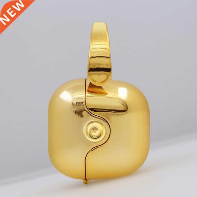 Bling Bling Gold Baby Pacifier Box Container Dustproof Pacif