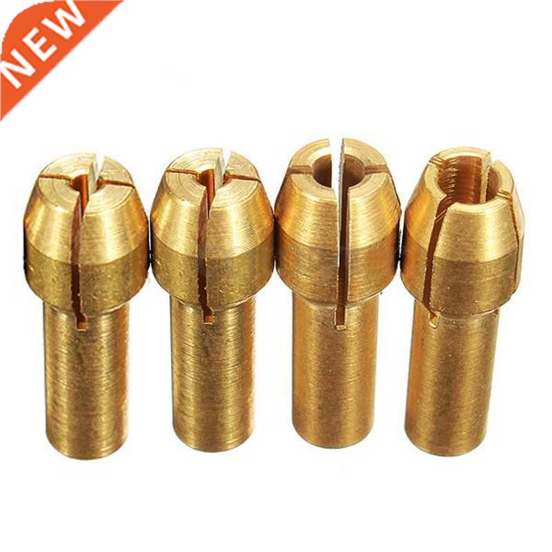 4pcs Rotary Multi Tool Collet Nut Kit for 0.8/ 1.6/ 2.35/ 3.