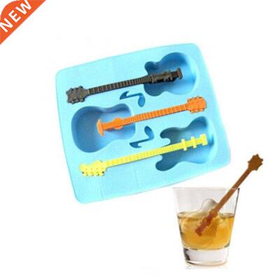 Summer Ice Mould Drinking Tool Tray Mold Makes Ice Guitar No