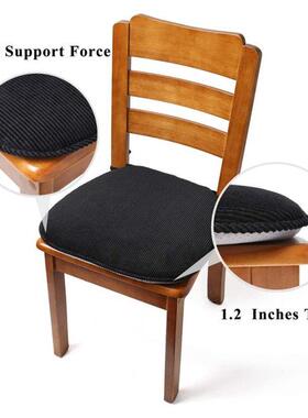 1Pcs Chair Pad With Ties Non Slip Kitchen Dining Chair Cushi