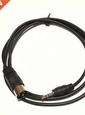 3.5mm Stereo Jack Audio Cable Din 5 Pin MIDI Male Plug High