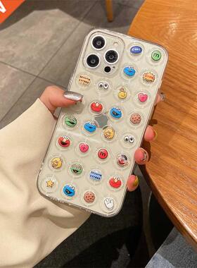 New nd Anime 3D Bubble Camera Protection Phone Case For iPho