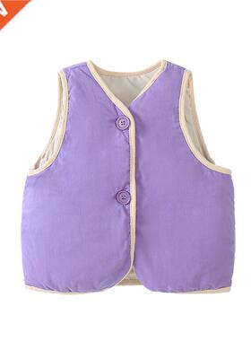 Spring Autumn Warm Vest Baby Cotton Vest Children Cotton