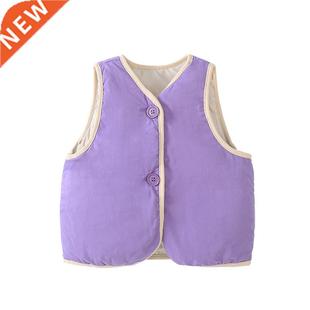 Autumn Cotton Warm Baby Children Vest Spring