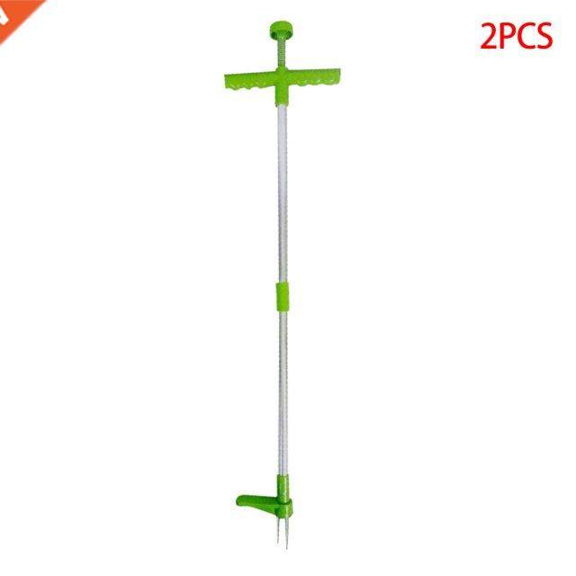 2 Pieces Standing Grass Root Remover Garden Lawn Grass Pulle