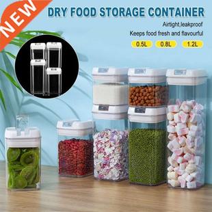 /4Pcs Kitchen Refrigerator Noodle Box Draw Cereal Container