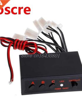 6 Ways LED Strobe Flash Light Lamp Emergency Flashing Contro