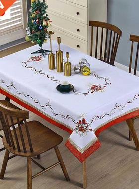 Table Runner Christmas Decoration Tablecloth Gold Diamond De