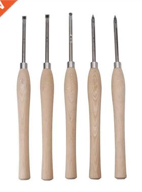 Alloy Steel Lathe Chisel Wood Turning Tool With Wood Handle