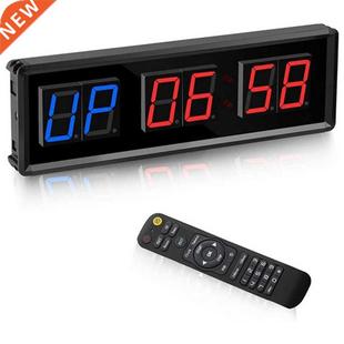 Gym Timer,LED Interval Timer Digital Countdown Wall Mounted