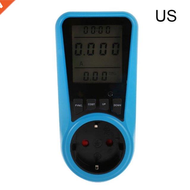 Plug Digital Voltage Wattmeter AC Electricity Analyzer Monit