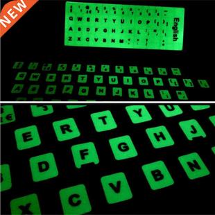 Russian/English/Italian/German/Spanish Luminous Keyboard Sti