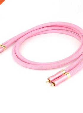 Pair X41044 12Cores Silver Plated Analogue Interconnect RCA