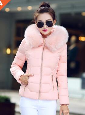 Down coats female winter jackets women parkas 2021 new fur c