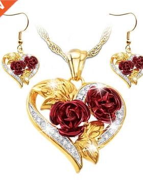 1 Piece /3 Pieces / Set of Fashion Women's Jewelry Rose