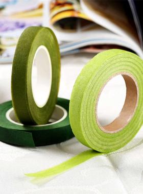 Green rtificil Flower Bouquet Stem Wrp dhesive Tpes DIY