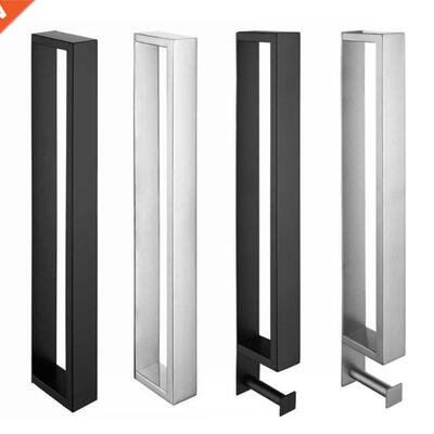 Bathroom Stainless Steel Towel Rack Self-Adhesive Wall Mount